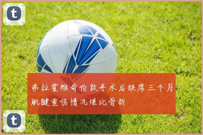 弗拉霍维奇伦敦手术后缺席三个月肌腱重伤情况堪比骨折